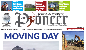 The Pioneer E Edition for 10-2-15