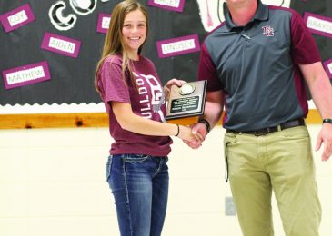Athletes get awards at spring banquet